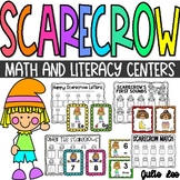 Fall Math Centers Fall Literacy Centers Scarecrow Centers 