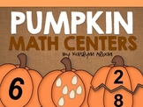 Fall Math Centers - Pumpkins: Counting, Simple Addition and More!