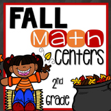 Fall Math Centers {Second Grade}
