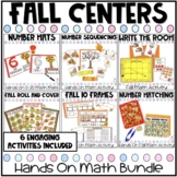Fall Math Centers for Kindergarten and First Grade
