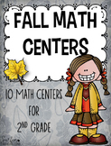 Fall Math Centers for Second Grade