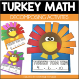 Fall Math Craft - Turkey Math Craft - Thanksgiving Math