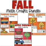 Fall Math Crafts BUNDLE | Numbers to 20 and Addition