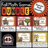Rounding, Estimating Sums and Differences + More Fall Math Games