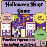 Fall Math Halloween Math Activities Adding and Subtracting Rational Numbers