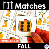 Numbers to 20, Number Sense 1-20 Activities for Fall Math Centers