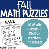 Fall Math Puzzles