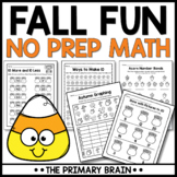 Fall Math Worksheets | No Prep Printable Autumn Activities