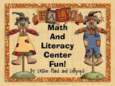 Fall Math and Literacy Center Fun!
