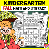 Fall Math and Literacy Packet NO PREP - Kindergarten