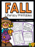Fall Literacy Printables