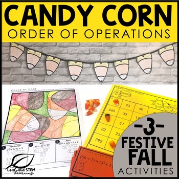 Preview of Fall Math Activities for Middle School | Order of Operations