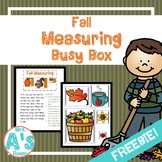 Fall Task Box | Measurement Activity