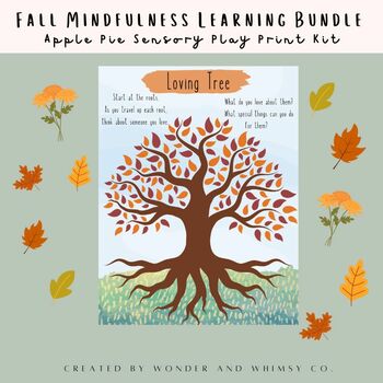 Fall Mindfulness Sensory Play Learning Bundle for Ages 3-6 by Believe ...