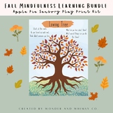 Fall Mindfulness Sensory Play Learning Bundle for Ages 3-6