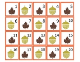 Fall Mini Calendar Cards