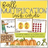 Fall Multiplication Task Cards