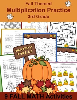 Fall Worksheets: Math Mazes, Targets and more