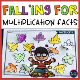 Fall Multiplication Worksheets for 3rd Grade | Fall Math A