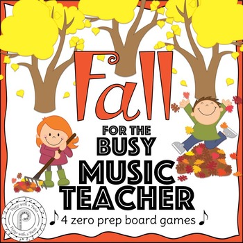 Preview of Fall Music Games: 4 Zero Prep Board Games