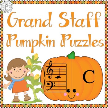 Preview of Fall Music Game: Pumpkin Grand Staff
