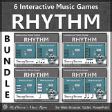 Fall Music Interactive Rhythm Games Bundle {Dancing Raccoon}