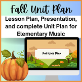 Fall Music Unit Plan! Fall and Hispanic Heritage Month (Fi