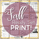 Music Worksheets for Fall {Ready Set Print}