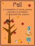 Seasons Fall Music and Movement Lesson Plan and Activities