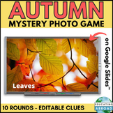 Fall Mystery Photo Activity for Morning Meetings to Promot