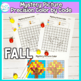 Fall Mystery Picture Color By code: No Prep Fine Motor Precision