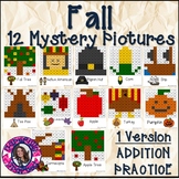 Fall Mystery Pictures | Addition Practice