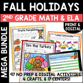 Fall Math Reading Writing Mega Bundle Activities Worksheet