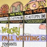 Fall Narrative Writing Pennant Banners