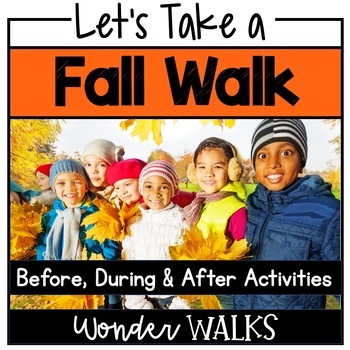 Preview of Fall Nature Walk, Weather & Seasons, Kindergarten Science, Outdoor Activities