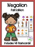 Negation Flashcards: Fall Edition