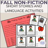 Fall Non-Fiction Short Stories and Language Activities