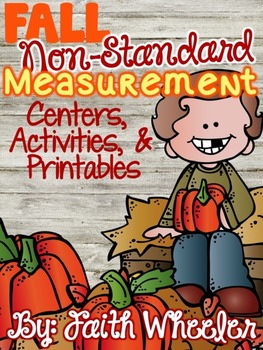 Preview of Fall Non-Standard Measurement Packet