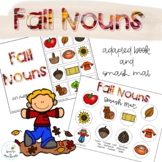 Fall Nouns Adapted Book // Speech Therapy // Grammar // Vo