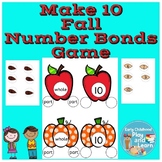Fall Number Bonds Game Make 10