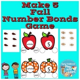 Fall Number Bonds Game Make 5 #dollardeals