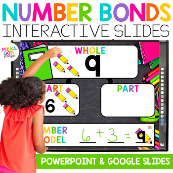 Preview of 50% off Fall Number Bonds to 20 | Digital Resource for Kindergarten & 1st Grade