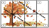 Fall Number Puzzle (Numbers 1-8)