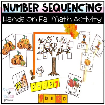 Preview of Sequencing Number Hands On Activities