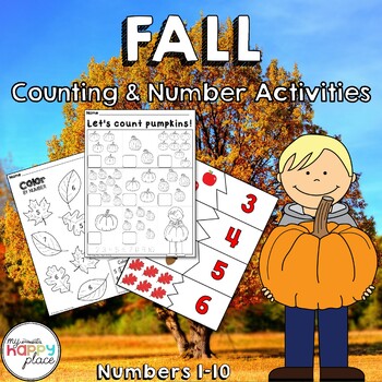 Preview of Fall Math - Numbers 1-10