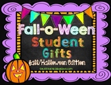 Fall-O-Ween Student & Co-Worker Gifts (Candy Bar Wrappers)