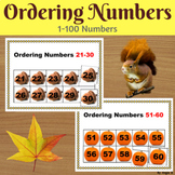 Fall Ordering Numbers 1-100 | Math Center