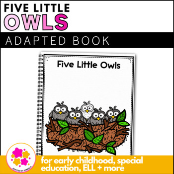 Preview of Owl Adapted Book for Special Education Fall Adaptive Circle Time Activity