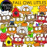 Fall Owl Littles (Thanksgiving Clipart)