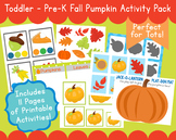 Fall P for Pumpkin Thanksgiving Printable Toddler Preschoo